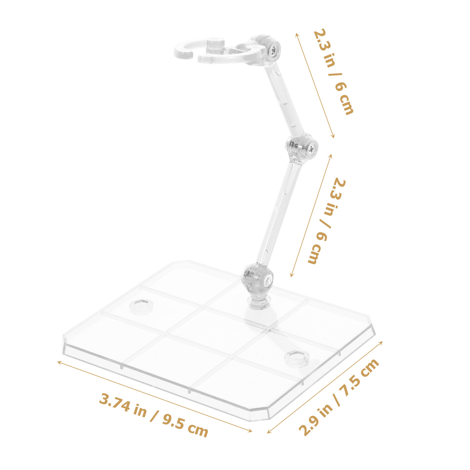 4 sztuki plastikowych stojaków – Action Figure Stand recenzja i cena