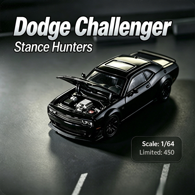 Stance Hunters-SH 1/64 Dodge S – Die Cast Car 1 64 recenzja i cena
